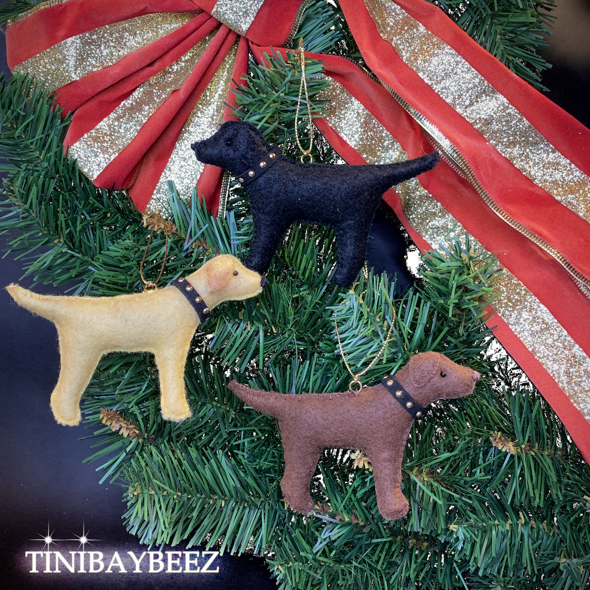 Embroidered Felt Star Ornament with sparkling sequins – Shop Tinibaybeez