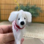 Load image into Gallery viewer, Golden Heart Haven- English Cream Golden Retriever Ornament
