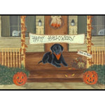 Load image into Gallery viewer, Pack of 10 Halloween Labrador Greeting Cards

