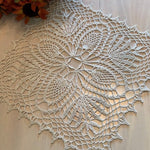 Load image into Gallery viewer, 13” Square Doily Ecru/Off White
