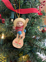 Load image into Gallery viewer, Vintage Hallmark “Feliz Navidad” Mouse with Sombrero And Guitar Keepsake Ornament
