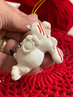 Load image into Gallery viewer, 1987 Hallmark “Spots an’ Stripes” Dalmatian Puppy Keepsake Ornament
