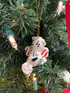 1987 Hallmark “Spots an’ Stripes” Dalmatian Puppy Keepsake Ornament