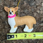 Load image into Gallery viewer, Corgi Felt Ornament
