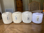 Load image into Gallery viewer, Crochet Wedding Veil – Handmade Cotton Lace Bridal Veil, Antique White Boho Veil, Vintage Style, Free Shipping

