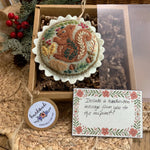 Load image into Gallery viewer, Hand Embroidered Felt Squirrel Ornament - Felt Woodland Animal - Squirrel Lover Gift
