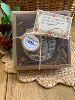 Load image into Gallery viewer, Felt Raccoon Ornament – Embroidered and Needle Felted Woodland Animal
