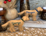 Load image into Gallery viewer, Personalized Golden Retriever Felt Ornament-Valentines Day Gift
