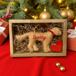 Load image into Gallery viewer, Personalized Golden Retriever Felt Ornament-Valentines Day Gift
