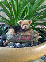 Load image into Gallery viewer, Custom Needle Felted Yorkshire Terriers Ornament: Personalized Pet Memorial Keepsake
