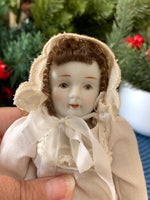 Load image into Gallery viewer, Set of 3 Porcelain Hanging Dolls – Vintage-Style Decorative Reproduction Dolls
