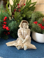 Load image into Gallery viewer, Set of 3 Porcelain Hanging Dolls – Vintage-Style Decorative Reproduction Dolls

