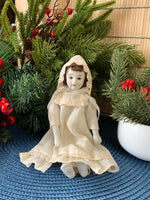 Load image into Gallery viewer, Set of 3 Porcelain Hanging Dolls – Vintage-Style Decorative Reproduction Dolls
