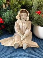 Load image into Gallery viewer, Set of 3 Porcelain Hanging Dolls – Vintage-Style Decorative Reproduction Dolls
