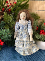 Load image into Gallery viewer, Set of 3 Porcelain Hanging Dolls – Vintage-Style Decorative Reproduction Dolls
