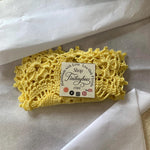 Load image into Gallery viewer, Pale yellow Square Doily-Doily Set of 2 -5 1/2 inch Square Doily
