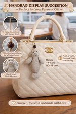 Load image into Gallery viewer, Handmade Felt Manatee Ornament - Car Rearview Mirror or Purse Charm
