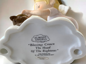 1986 Franklin Mint- Almost an Angel