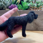Load and play video in Gallery viewer, Labradoodle Ornament-Felt Labradoodle
