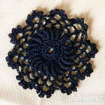 Load image into Gallery viewer, Ecru Mini Doily Set of 6 -Crocheted Doily-Cotton Doily-Craft Doily-Ecru (Off White) Doily-3 inch Doily
