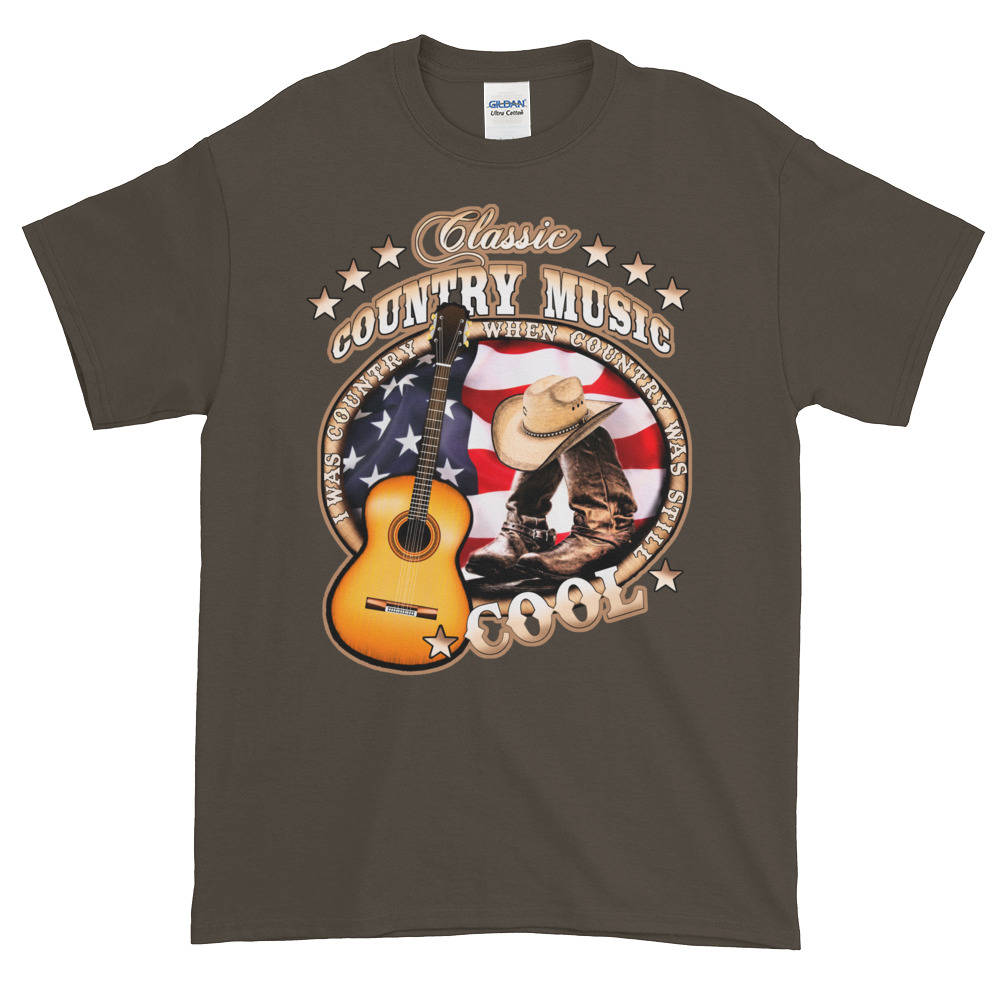 Men's Classic Country Music Short-Sleeve T-Shirt