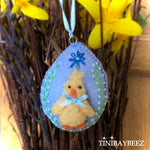 Load image into Gallery viewer, Felt Easter Egg-Easter Ornament-Easter  Decoration-Easter Lamb Egg-Wool Egg
