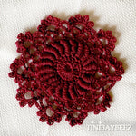 Load image into Gallery viewer, Ecru Mini Doily Set of 6-Crochet Mini Doily -Cotton Doily-Craft Doily-Ecru Doily-3 inch Doily
