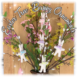 Easter Tree Bunny Ornament