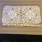 Load image into Gallery viewer, Rectangular White Doily-12”x7” Oblong Doily
