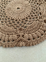 Load image into Gallery viewer, 8” Mocha Round Doily

