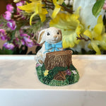 Load image into Gallery viewer, Set of 3 Vintage Resin Easter Bunny Figurines
